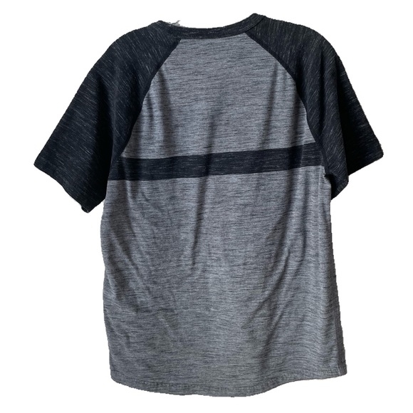 🔥American Eagle Outfitters 🦅 Flex mens guys tee t-shirt black grey size medium - Picture 3 of 5